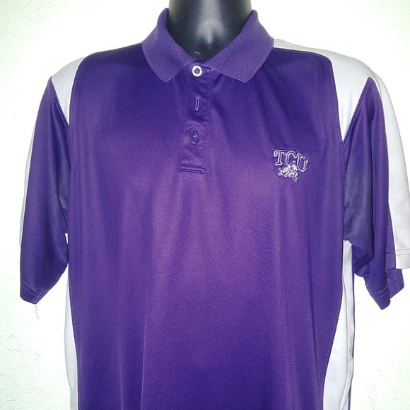 tcu under armour polo